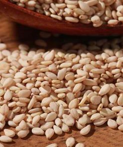 Whitish sesame seeds